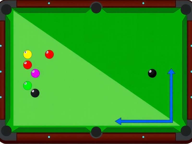 Billiard Shot Angles Billiard Angle Calculation Diagram